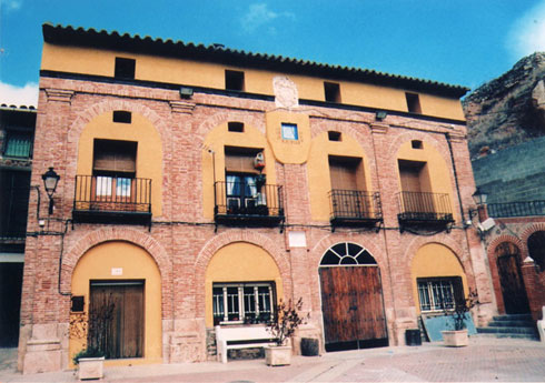 Reloj de sol en Villafeliche, Plaza Mayor 40