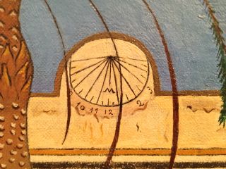 La casa de la palmera (detalle)