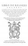 Libro de Reloges Solares - Pedro Roiz -1575