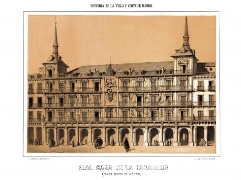 Plaza Mayor, Casa de la Panadería, reloj de sol